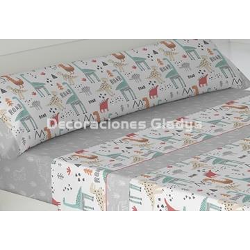 JUEGO SABANAS DINOS - Imagen 1