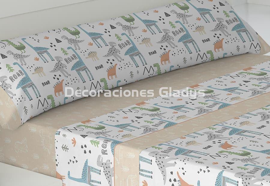 JUEGO SABANAS DINOS - Imagen 2