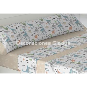 JUEGO SABANAS DINOS - Imagen 2