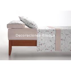 JUEGO SABANAS FIORANO ROSA - Imagen 1