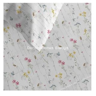 JUEGO  SABANAS LIRELA BEIGE - Imagen 2