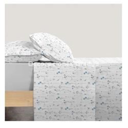 JUEGO SABANAS LIRELA GRIS - Imagen 1