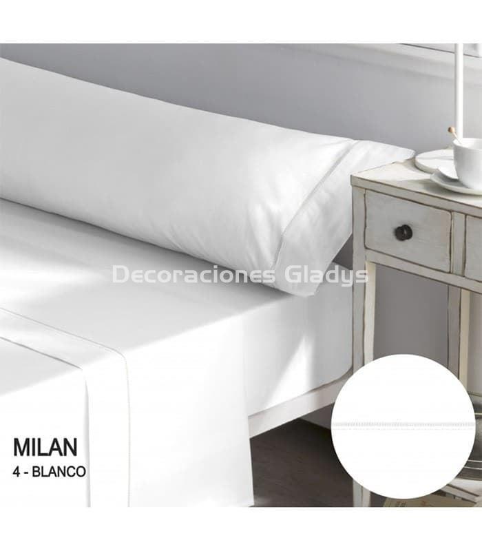 JUEGO SABANAS MILAN SATEN 600 HILOS - Imagen 1