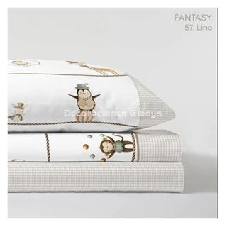 JUEGO  SABANAS TELA FANTASY - Imagen 2