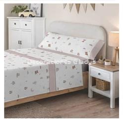 JUEGO  SABANAS TELA FOREST - Imagen 1