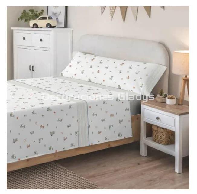 JUEGO  SABANAS TELA REX - Imagen 1