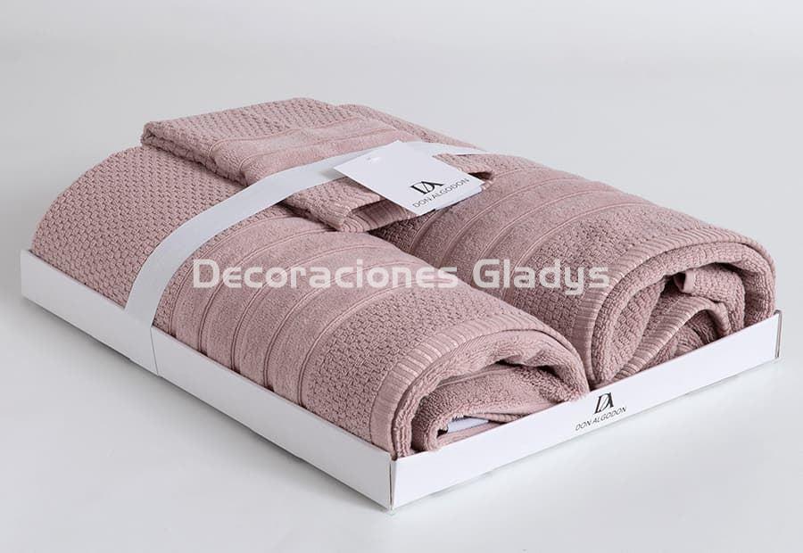 JUEGO TOALLAS JULIET NUDE - Imagen 2