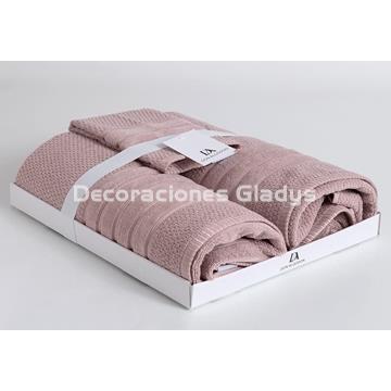 JUEGO TOALLAS JULIET NUDE - Imagen 2