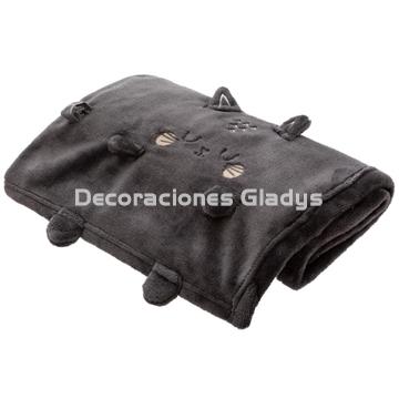 MANTA ANIMALES BORDADA - Imagen 2