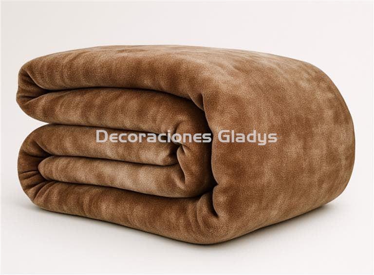 MANTA CAMA NASAM BEIG - Imagen 1