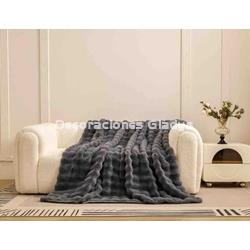 MANTA PIEL CONEJO VL-80527 GRIS VICTORIO & LUCCHINO - Imagen 1