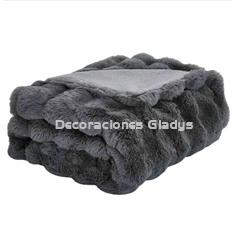 MANTA PIEL CONEJO VL-80527 GRIS VICTORIO & LUCCHINO - Imagen 2