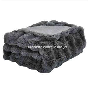 MANTA PIEL CONEJO VL-80527 GRIS VICTORIO & LUCCHINO - Imagen 2