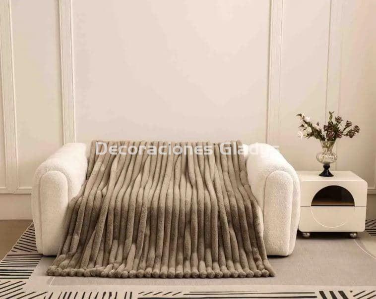 MANTA PIEL DE CONEJO  VL-80526 CAPUCCINO VICTORIO & LUCCHINO - Imagen 1