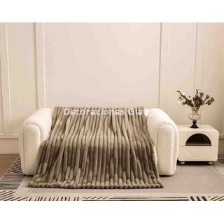 MANTA PIEL DE CONEJO  VL-80526 CAPUCCINO VICTORIO & LUCCHINO - Imagen 1