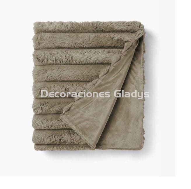 MANTA PIEL DE CONEJO  VL-80526 CAPUCCINO VICTORIO & LUCCHINO - Imagen 2