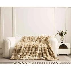 MANTA PIEL DE CONEJO VL-80527 CAPUCCINO VICTORIO & LUCCHINO - Imagen 1