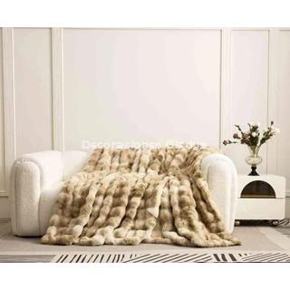 MANTA PIEL DE CONEJO VL-80527 CAPUCCINO VICTORIO&LUCCINO - Imagen 1