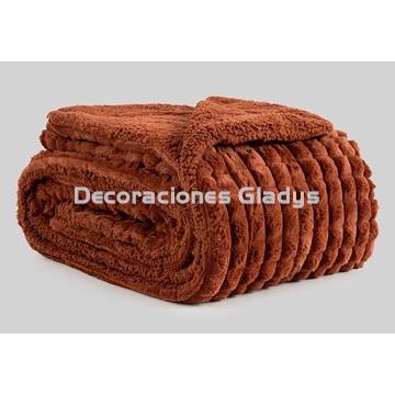 MANTA PLAID AMBER - Imagen 2