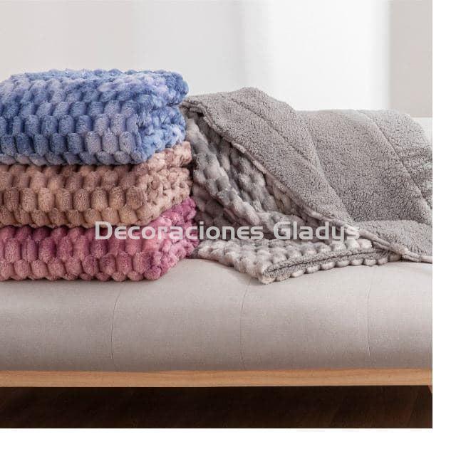 MANTA PLAID DEGRADE - Imagen 1