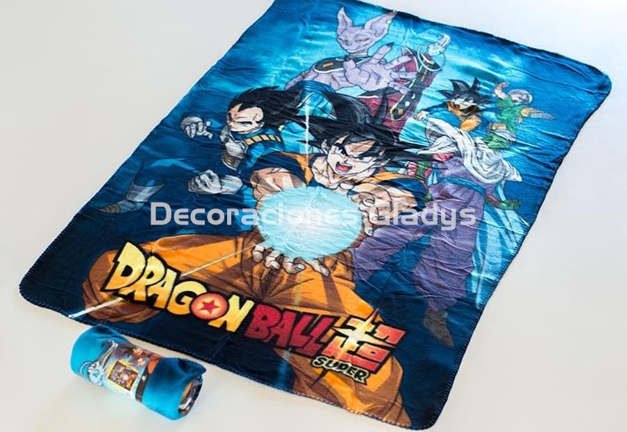 MANTA PLAID DRAGON BALL - Imagen 1