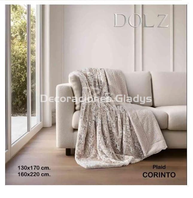 MANTA PLAID SHERPA CORINTO - Imagen 1