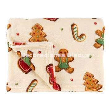 MANTA PLAID SWEET CHRISTMAS - Imagen 2