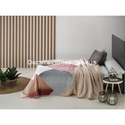 MANTA TERCIOPELO HARMONY A19 BEIGE - Imagen 1