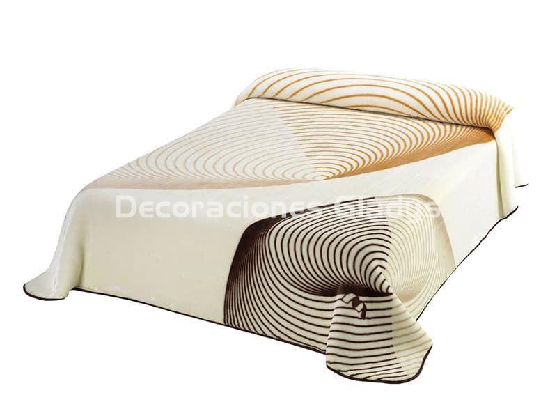 MANTA TERCIOPELO HARMONY H59 BEIGE - Imagen 1