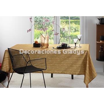 MANTEL ANTIMANCHAS ART OCRE - Imagen 1