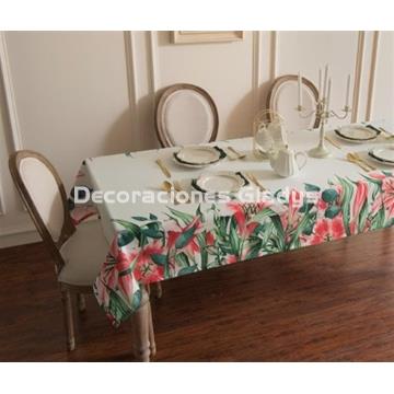 MANTEL ANTIMANCHAS BASIL - Imagen 1