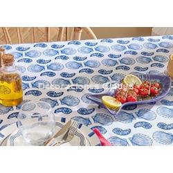 MANTEL ANTIMANCHAS CARACOLAS - Imagen 1