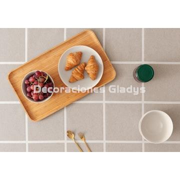 MANTEL ANTIMANCHAS FRAME BEIG - Imagen 2