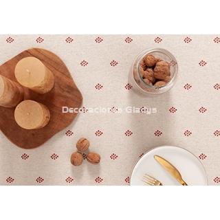 MANTEL ANTIMANCHAS NAVIDAD AUREL - Imagen 2