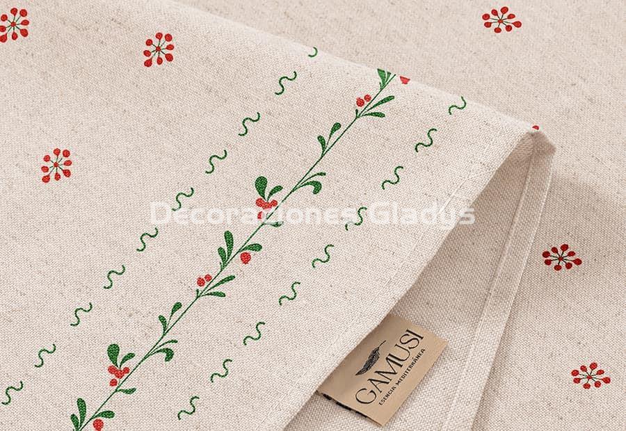 MANTEL ANTIMANCHAS NAVIDAD AUREL - Imagen 3
