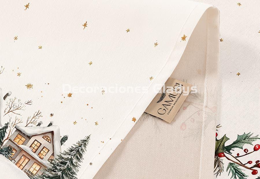 MANTEL ANTIMANCHAS NAVIDAD WINSET - Imagen 3