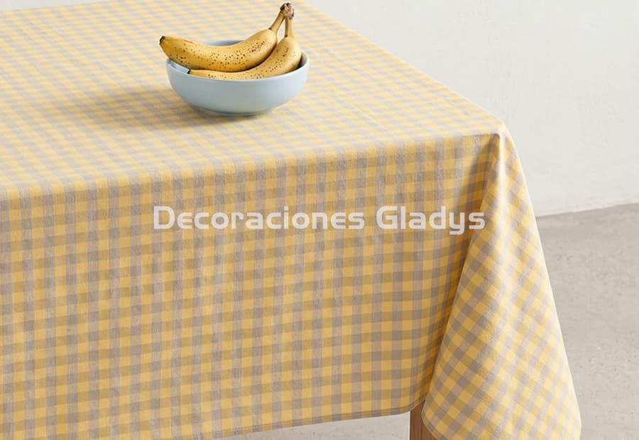 MANTEL ANTIMANCHAS NOVY AMARILLO - Imagen 1