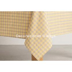 MANTEL ANTIMANCHAS NOVY AMARILLO - Imagen 2