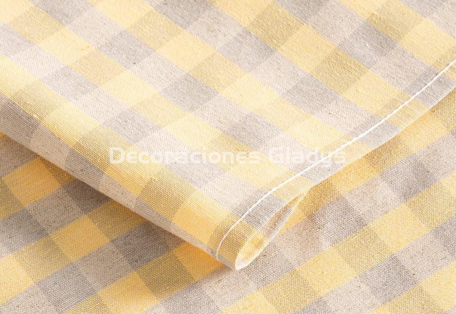 MANTEL ANTIMANCHAS NOVY AMARILLO - Imagen 3