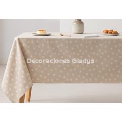 MANTEL ANTIMANCHAS POINT LINO - Imagen 1