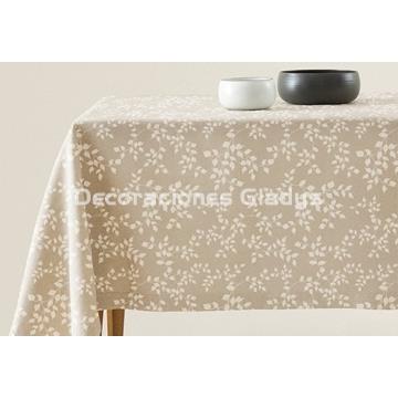 MANTEL ANTIMANCHAS POLAR BLANCO - Imagen 1