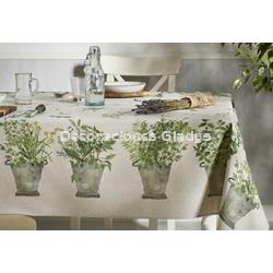 MANTEL ANTIMANCHAS POTS - Imagen 1
