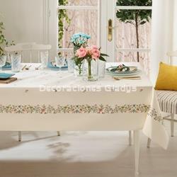 MANTEL RESINADO 8283 BORDADO - Imagen 1