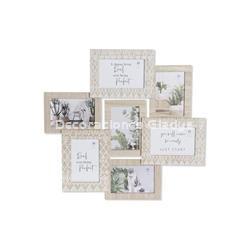 MARCO MULTIFOTO MDF CRISTAL  7 FOTOS - Imagen 1