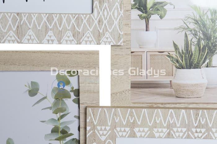 MARCO MULTIFOTO MDF CRISTAL  7 FOTOS - Imagen 2