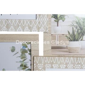 MARCO MULTIFOTO MDF CRISTAL  7 FOTOS - Imagen 2