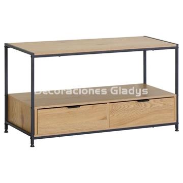 MESA DE CENTRO 2 CAJONES- KIT - Imagen 1