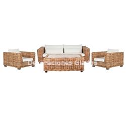 MESA SET 4 RATAN INCLUYE COJINES - Imagen 1