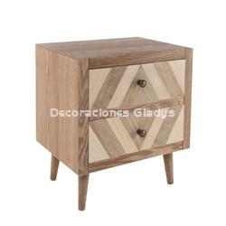 MESITA 2 CAJONES STRUKTURA - Imagen 1
