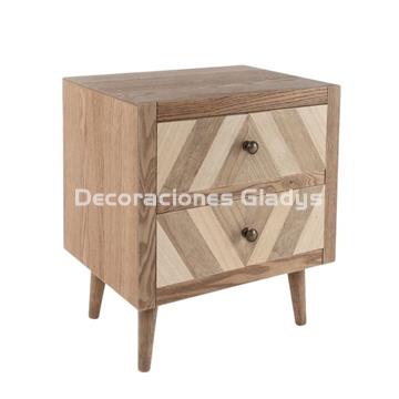 MESITA 2 CAJONES STRUKTURA - Imagen 1